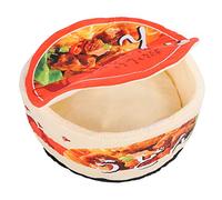 Cat Bed Pet Bed Three Dimensional Noodle Bowl Bed Pet Keep Warm Bed Dog Cat Bed Pet Supply for Pet Cat House Cats and Dogs(Small)