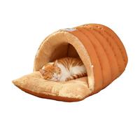 Cat Bed - Warm Winter Cave Bed | Indoor Cat House, Small Dogs & Cats | Windproof Pet Sleeping Sack with Plush Lining, Portable Kennel for Travel