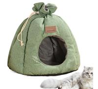 Cat Beds for Indoor Cats, Waterproof Sack Shape Cat Bed, Portable Non-Slip Winter Pet Bed, Cat Bed with Non-Slip Bottom, Washable Soft Pet Supplies for Home, Travel, Outdoor Use