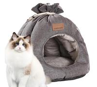 Cat Beds for Indoor Cats, Waterproof Sack Shape Cat Bed, Portable Non-Slip Winter Pet Bed, Cat Bed with Non-Slip Bottom, Washable Soft Pet Supplies for Home, Travel, Outdoor Use