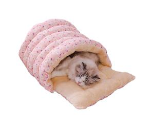 Cat Beds for Indoor - Cave Sleeping Bag Nest Tent Thickened, Indoor Cat Bed | Soft and Shelter for Cats & Small Dogs, Provides Warmth and Comfort, Ideal for Calming, Travel, Winter