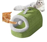 Cat Beds for Indoor, Warm Bed House for Pet, Cave Sleeping Nest Tent Thickened, Indoor Cat Bed | for Calming Outdoor Animal Travel Winter Small Dogs Kitten