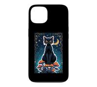 Cat Black Shadow Magie Mystique Féline Sorcière Soul Power Core Coque pour iPhone 13
