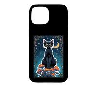 Cat Black Shadow Magie Mystique Féline Sorcière Soul Power Core Coque pour iPhone 15