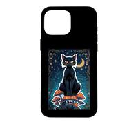 Cat Black Shadow Magie Mystique Féline Sorcière Soul Power Core Coque pour iPhone 16 Pro Max