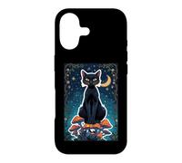 Cat Black Shadow Magie Mystique Féline Sorcière Soul Power Core Coque pour iPhone 17