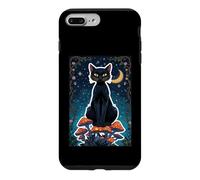 Cat Black Shadow Magie Mystique Féline Sorcière Soul Power Core Coque pour iPhone 7 Plus/8 Plus