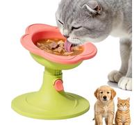 Cat Bowl, Height Adjustable Spill Proof Detachable Cat Feeder Bowl Food Dish, Ergonomic Pet Feeding Station For Small Medium Large Breeds Kitten Indoor Outdoor Living Room Bedroom Balcony Backyard Use