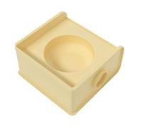 Cat Bowl Rack, Spliceable Cat Food Bowl, Elevated Cat Accessories, Pet Cage Bowls, Square Promotes Healthy Eating For Dog, Puppy, Cat, 7,8 x 7,48 x 3,94 pouces