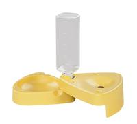 Cat Bowl with Water Dispenser, Puppy Water Bowl, Pets Water Dispenser, Removable Food Bowl, Automatic Pet Bowl, Water Dispenser Bowl for Small Medium Size Dogs Cats