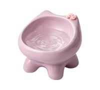 Cat Bowls Elevated Neck Protection Anti-slip Ceramic Tilt Treat Dish