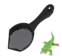 Cat Box Scooper Cuillère à chat suspendue avec poignée ergonomique, nettoyage efficace multifonction pour le coin de la grenouille, tortue, serpents, lézard