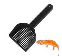 Cat Box Scooper - Nettoyeur ergonomique pour animaux de compagnie - Coin robuste - Pelle à déchets portable - Multifonction - Outil suspendu pour tortue, serpent, lézard, reptile, cage, réservoir pour