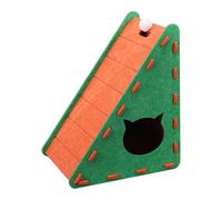 Cat Bratching Board, Cat Scratchers pour intérieur | Carte de grattage verticale en feutre | Tapis d'escalade sans glissement, semi-fermé, fournitures pour animaux de compagnie pour la vie en appartem
