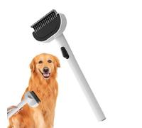 Cat Brush - Effective Cat Grooming Brush for Loose Coat, Stainless Steel Needle Comb for Pet Supplies, Gentle Hair Cleaning Tool for Dogs Kittens, for Flea Bath Massage Indoor Use