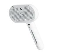 Cat Brush, Pet Comb, Multifunctional Steam Grooming Tool, Soft Bristle Hair Remover for Shedding Dogs & Cats, Gentle Massage for Cleaning, De-Shedding, and Spa Care 7.87x4.53x2.76 Inches