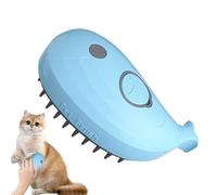Cat Brush, Shedding Tool, 4.53x2.95in Steamy Cat Brush Water Spray Pet Comb, Multifunctional Removes Loose Hair, Massage Grooming Brushes for Cats Care Accessory
