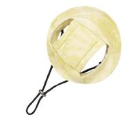 Cat Bucket Hat, Adjustable Pet Sun Cap, Soft Visor with Ear Holes for Kitten Puppy Comfort, Outdoor Sport Walking Beach Hiking Climbing Park Travel and Road Adventures, 13.78x13.78 inches