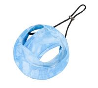 Cat Bucket Hat, Summer Hat with Ear Holes, 13.78x13.79in Soft Visor Headdress, Lightweight & Breathable, Stylish Pet Accessory for Puppies, Kittens, Outdoor, Walking, Park, Beach, Hiking, Climbing