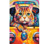 Cat Bus Travel - Puzzle 1000 Pièces