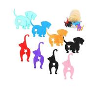 Cat Butt Bread Clip, Cat Bread Bag Tie, 3D Printed Reusable Dog Cat Bread Bag Clips, Food Bag Clips Squeeze Food Fruit Bread Bag Cinch, Keep Food Fres