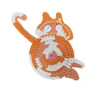 Cat Butt Drink Mat, Cats Drink Coasters, Cup Cushion Tabletop Protection, Coffee Tea Coaster Cat Lovers, Drinks Deep Grooved Absorbent Coaster Protect Furniture, Easy to Use, Portable for Tabletop