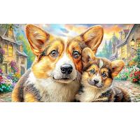 Cat-by-Water-Fountain Puzzle pour Adultes 1000 pièces Extremement Difficile Stimulant Jeu éducatif détente Cadeau Amusant & Activité Maison 38x26/1000 pièces