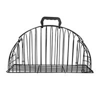 Cat Cage - Anti-Scratch Grooming & Bathing for Cats | Mesh Metal Pet Carrier Small Cats, Kittens, and Puppies Indoor Travel, Vet, Car Ride, Home Tool