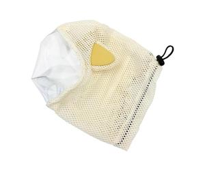 Cat Calming Muzzle - Breathable Mesh Anti Bite Head Cover | Transparent Grooming Helmet | Adjustable Pet Safety Guard for Nail Trimming Bathing Vet Visits, Lightweight Kitten Travel Accessory