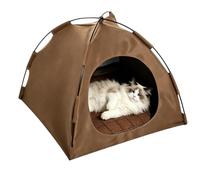 Cat Camping Tent - Portable Folding Cooling House with Mat