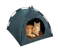 Cat Camping Tent - Portable Folding Cooling House with Mat