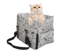 Cat Car Seat, Non Slip Adjustable Pet Seat, Breathable Multipurpose Carrier 16.54x9.06in, Comfortable and Secure, Travel Dog Bag for Car, Traveling, Pets