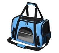 Cat Carrier Bag, Pet Shoulder Carrier, Small Animal Travel Bag, Breathable Mesh, Portable Design, Lightweight, Ideal for Pets Veterinary Visits, Outdoor Trips, 17.32x11.42x10.24 in