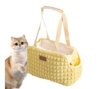 Cat Carrier Bag, Soft Pet Carrying Bag, Dog Puppy Carrier 16.93x8.27in, Large Capacity Shoulder Tote, Comfortable Travel Carriers for Cats and Small Dogs