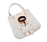 Cat Carrier Purse - Sac de transport en toile, sac de transport pour animaux de compagnie, protection de l'innovation, stockage sécurisé de vos articles, mignons et portables en toile respirante