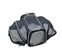 Cat Carrier, Sac à Dos Portable et Extensible for Chat, Grande capacité, for Animaux de Compagnie,for Pets(B,L)