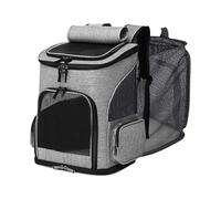 Cat Carrier, Soft-Sided Expandable Foldable Cat Bag, Breathable Pets Backpack for Car, Flight, Vet Visit, Grooming, Camping, Travel, Outdoor Transportation, Comfortable Pet Space