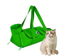 Cat Carrying Bag, Ergonomic Foldable Pet Carrier, Portable Pet Carrier Carrying Strap, Nylon Cat Carrier, Cat Carrier Bag Top Opening, Easy to Use, Portable for Hiking Walking Travel