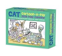 Cat Cartoon-A-Day by Jonny Hawkins 2026 5.4 X 6.2 Box Calendar