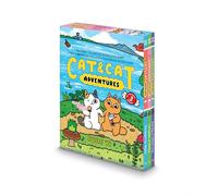 Cat & Cat Adventures #1-3: A Graphic Novel 3-Book Box Set: The Quest for Snacks, The Goblet of Infinity, Journey Into Unibear City - Three Cute Graphic Novels for Kids (Ages 6-10)