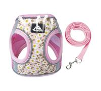 Cat Cat Chenilles Sanglier Réglable Et Ensemble De Plomb | Chat Kitten Walking Gilet | Gilet Pour Chat | Cat Escape Preuve Kitten Harnais | Harnais De Gilet Et Plomb Pour Animaux De Compagnie