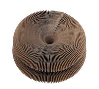 Cat Cat, Joueurs de Déduction de Chats Pliables Faciles à Porter avec Une Boule Cloche pour Animaux Compagnie (Grain de Bois)