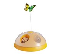 Cat Cat Treat Toy - Interactive Food Dispensing Puzzle With Butterfly