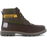 CAT Caterpillar Colorado 2.0 Harris Tweed Boots P111325 En Cuir Marron NEUF