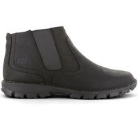 CAT Caterpillar Hoffman Casual Hommes Chelsea Boot Bottes Noir-Marron P720659
