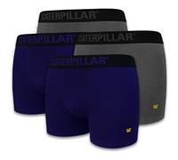 CAT Caterpillar Lot de 4, 8, 12 boxers, pour hommes, bleu/gris, tailles M, L, XL, XXL, 3XL, bleu/gris, 3XL