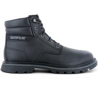 CAT Caterpillar Quadrate Boots - Hommes Bottes Chaussures Cuir Noir P723802 NEU