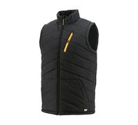 Caterpillar Mens Essentials Body Warmer Black Size UK S EU Sml, Noir