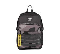 CAT Caterpillar Yuma Roll-Top 84608-80 Sac à dos moderne pour homme et femme - Sac à dos robuste pour ordinateur portable & accessoire de style de vie, Camouflage charbon, Einheitsgröße, Sac à dos