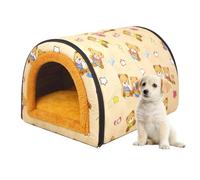 Cat Cave Bed House - Zipper Closure Removable Cushion Easy To Clean